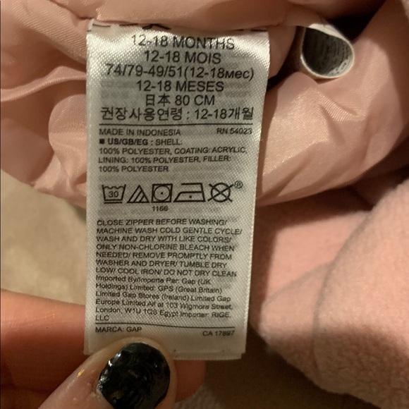 BABY GAP | Snowsuit | 12-18 months | EUC - Picture 6 of 7